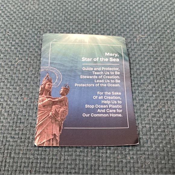 Ocean Bead Rosary- NWOT - Picture 3 of 4